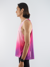 Borealis - MEN Hypermesh PRO+ Running Singlet (Plum)