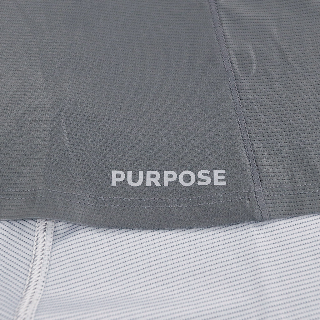 Purpose PRO Performance Hijab (Titanium Grey) - Purpose Performance Wear