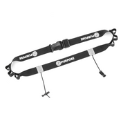 lightweight race bib belt with energy gel holders