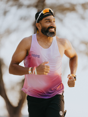 Borealis - MEN Hypermesh PRO+ Running Singlet (Plum)