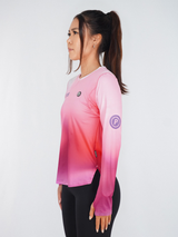 Borealis - WOMEN Hypermesh ELITE Running Long Sleeve T-Shirt (Plum)