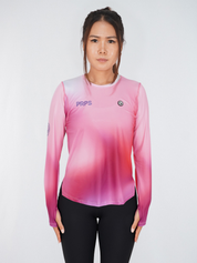 Borealis - WOMEN Hypermesh ELITE Running Long Sleeve T-Shirt (Plum)