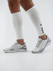 Purpose Hypermesh PRO AERO V2 aerodynamic calf sleeves for cycling and triathlon performance