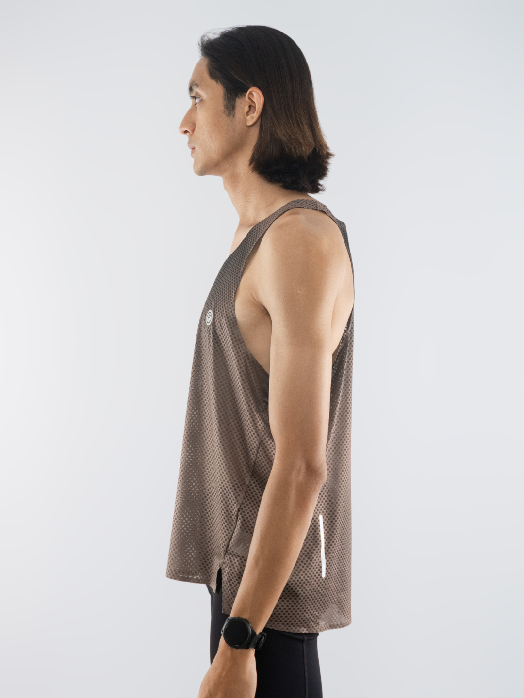 Hypermesh PRO Plus Running Singlet (Terracotta Brown)