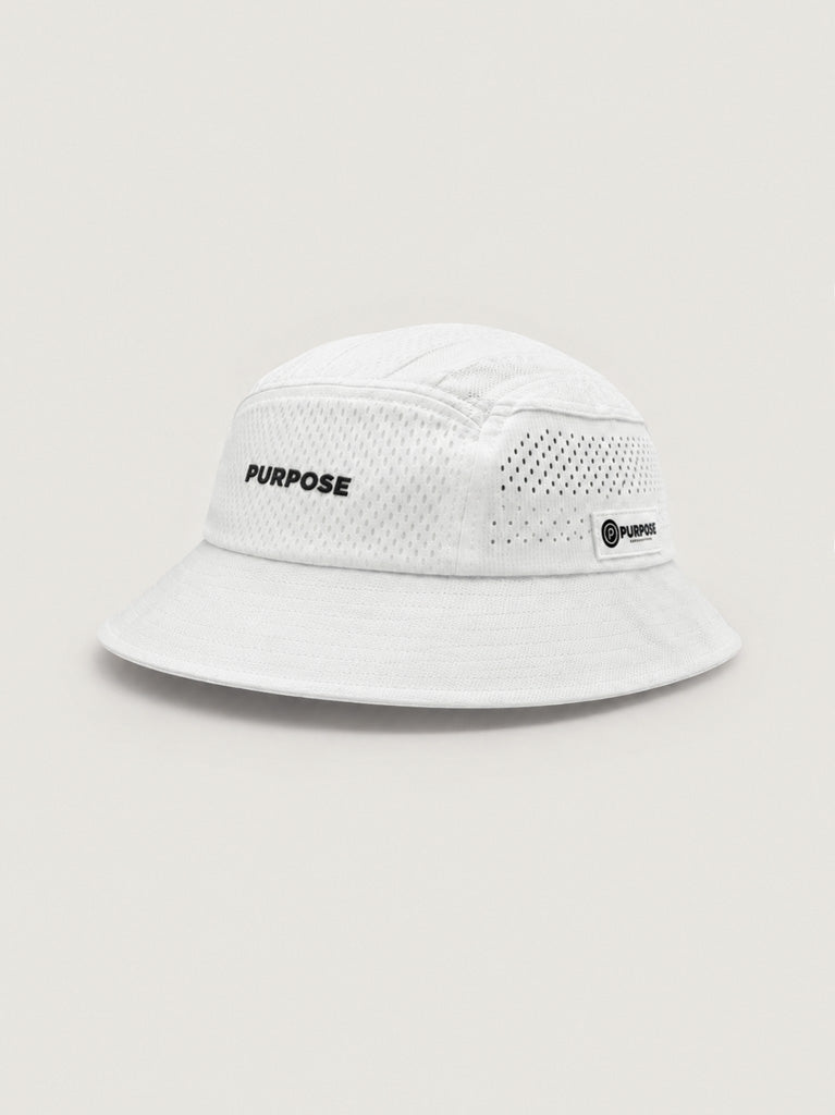 Purpose Glacier Bucket Hat with Ultra Cool Tech (Arctic Frost)