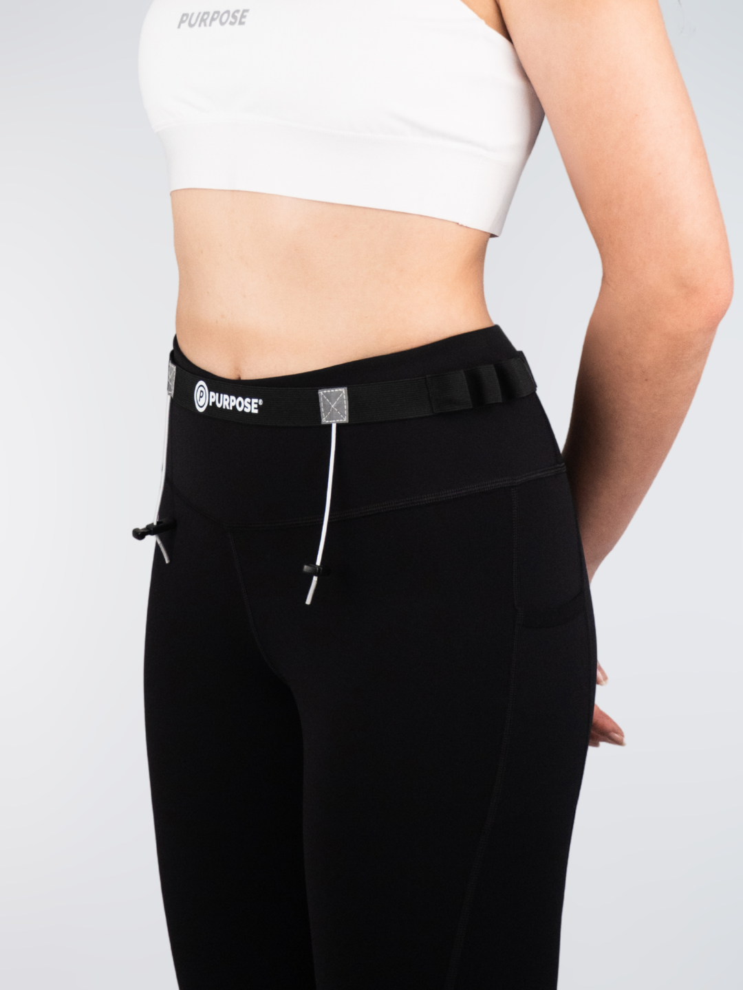 Race Number Belt with Gel Holders