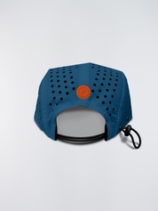 re:PURPOSE 5-Panel Cycling & Running Cap 100% Recycled (Ocean Blue)