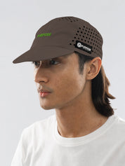 re:PURPOSE 5-Panel Cycling & Running Cap 100% Recycled (Terracotta)