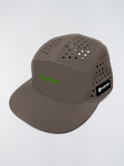 re:PURPOSE 5-Panel Cycling & Running Cap 100% Recycled (Terracotta)