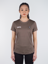 Women Hypermesh ELITE Running T-Shirt (Terracotta Brown)
