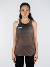 Women Hypermesh PRO Plus Running Singlet (Terracotta Brown)