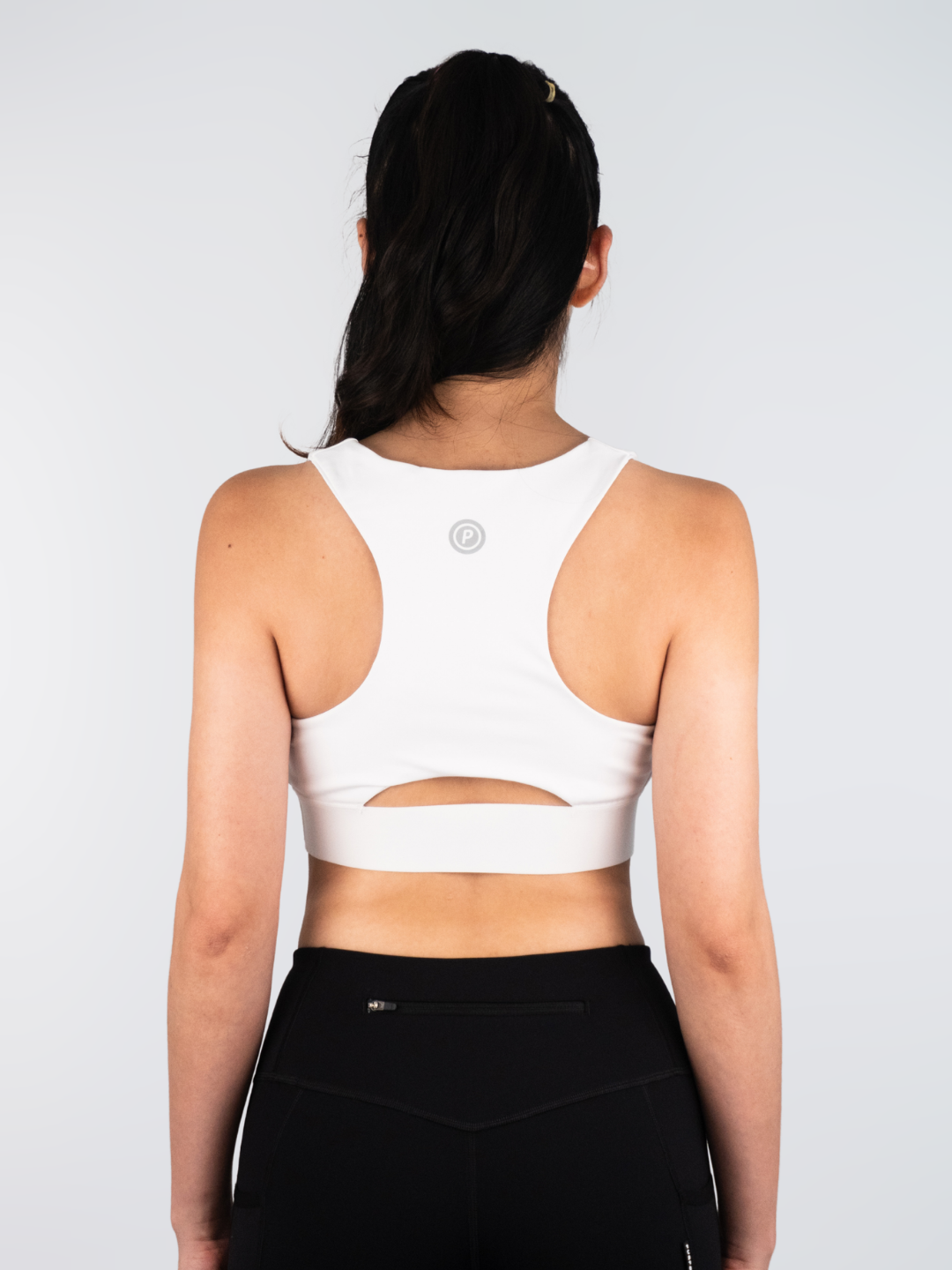 Women Performance Sports Bra (Arctic White)